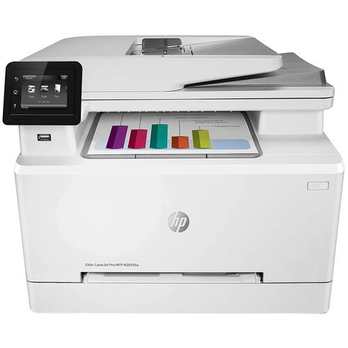МФУ лазерное HP Color LaserJet Pro M283fdw, цветн., A4, белый