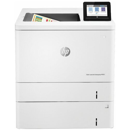 Принтер лазерный цветной HP Color LaserJet M555x, А4, 38 стр./мин, 80000 стр./мес дуплекс, Wi-Fi, сетевая карта шт.