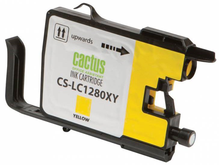 Cactus CS-LC1280XY для Brother MFC-J6510/6910DW (желтый)