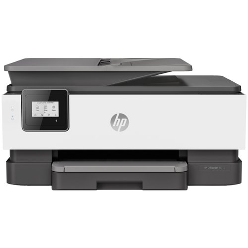 МФУ струйное HP OfficeJet Pro 8013, цветн., A4, черный/белый