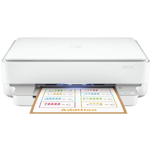 МФУ струйное HP DeskJet Plus Ink Advantage 6075, цветн., A4, белый