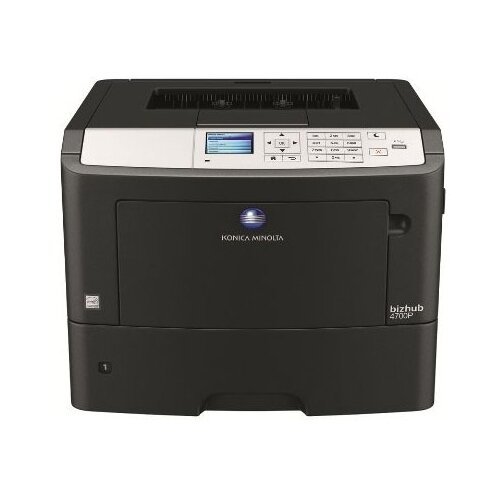 Принтер лазерный Konica Minolta bizhub 4700P, ч/б, A4, черный/серый