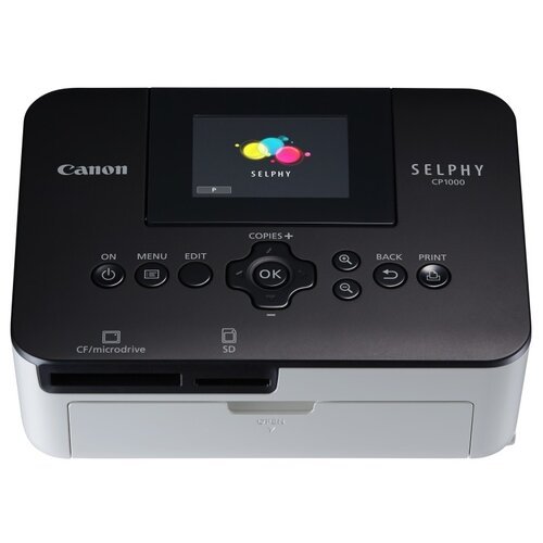 Принтер сублимационный Canon Selphy CP1000, цветн., A6, белый/черный