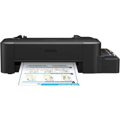 Принтер струйный Epson L120, цветн., A4, черный