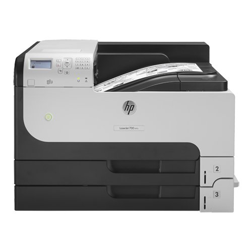 Принтер лазерный HP LaserJet Enterprise 700 Printer M712dn (CF236A), ч/б, A3, белый/серый