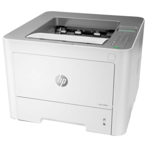 Принтер лазерный HP Laser 408dn, ч/б, A4, белый