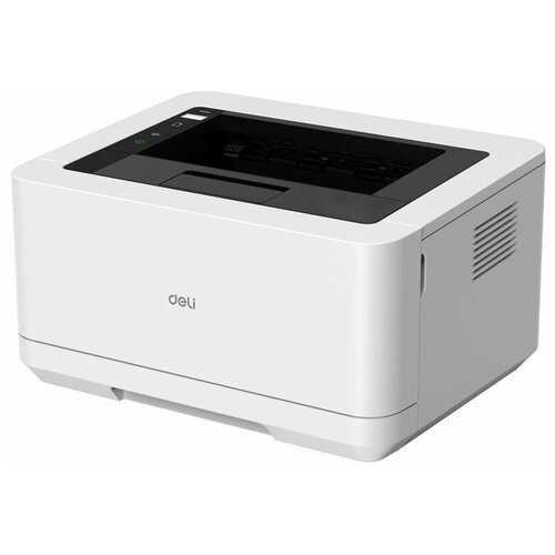 Принтер лазерный Deli Laser P2000DNW черно-белый, цвет белый