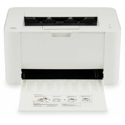 Принтер лазерный Digma DHP-2401 черно-белая печать, A4, цвет белый