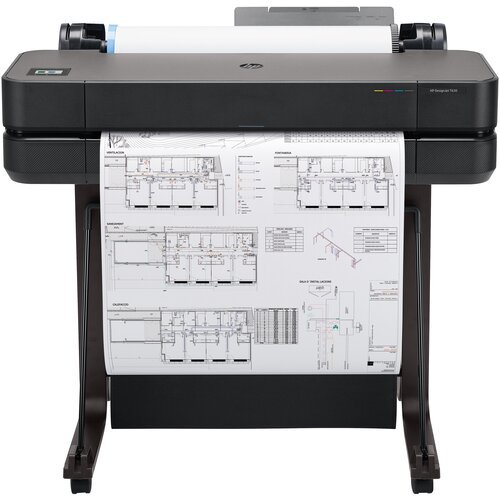 Принтер струйный HP DesignJet T630 (24-дюймовый), цветн., A1, черный
