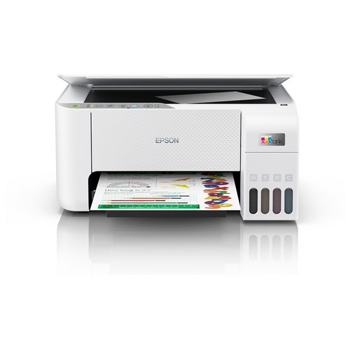 Принтер-сканер-копир Epson с Wi-Fi и струйной печатью, формат A4, скорость печати 33 стр/мин в ч/б и 15 стр/мин в цвете, разрешение 5760х1440 т/д. .