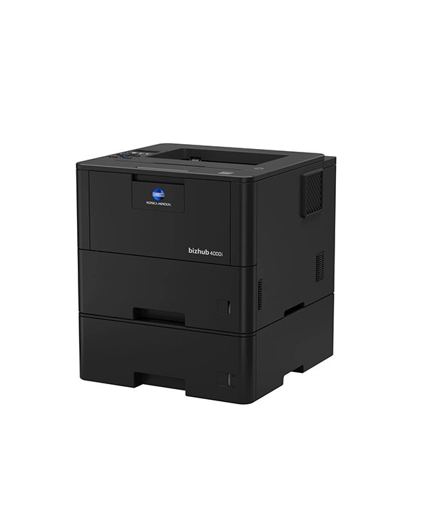 Принтер лазерный черно-белый Konica Minolta bizhub 4000i PCL/PostScript сетевой, 40 стр/мин, 1200x1200 dpi, 256Мб