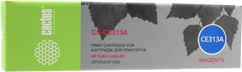 Cactus CS-CE313A для HP LJ CP1012Pro/CP1025 (пурпурный)