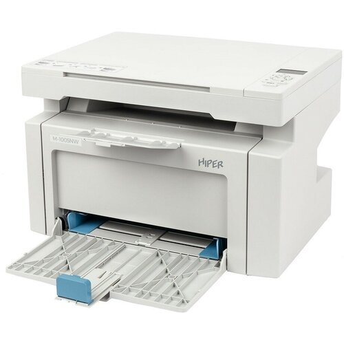 Hiper принтер M-1005NW GR серый A4, принтер копир сканер, 600dpi, 22ppm, 128Mb, USB, Wi-Fi