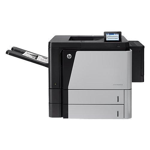 Принтер лазерный HP LaserJet Enterprise M806dn, ч/б, A3, белый/черный