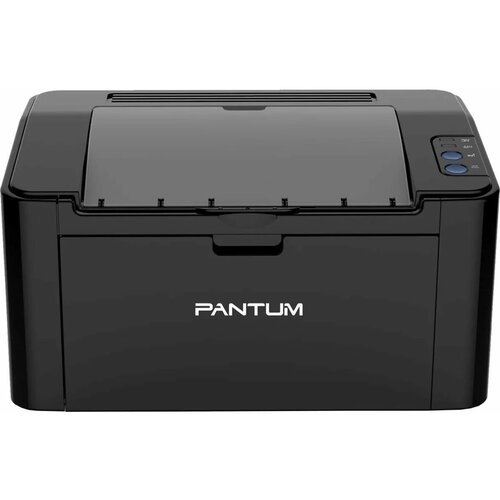 Pantum P2500NW Принтер, Mono Laser, A4, 22стр/мин, 1200x1200 dpi, 128MB RAM, лоток 150 листов, USB, RJ45, Wi-Fi, черный корпус