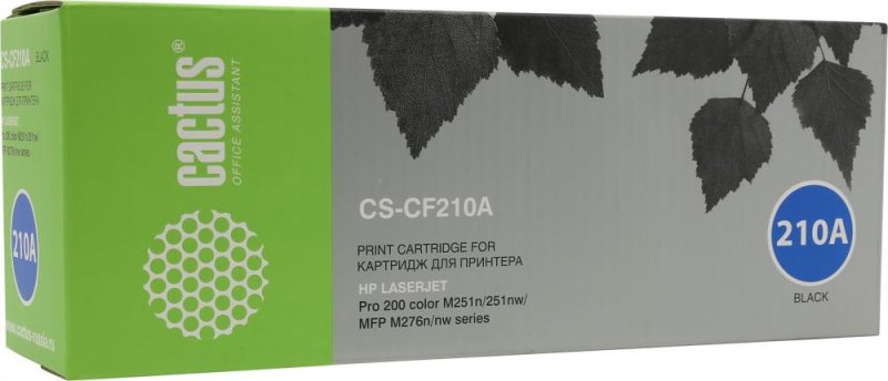 Cactus CS-CF210A для HP LaserJet Pro 200 M251/M276 (черный)