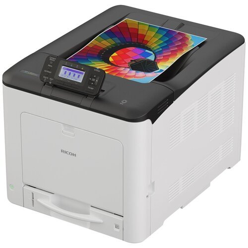 Принтер светодиодный Ricoh SP C360DNw цветной, цвет серый [408167]