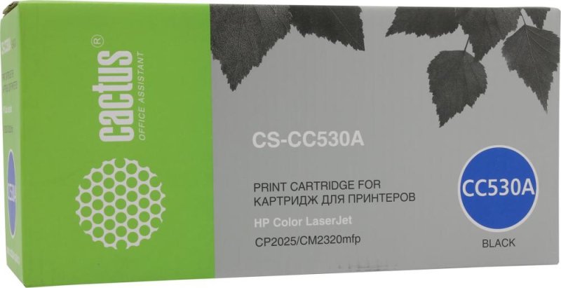 Cactus CS-CC530A для HP CLJ CP2025/CM2320 (черный)