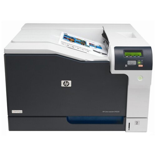 Принтер лазерный HP Color LaserJet Professional CP5225dn (CE712A), цветн., A3, бело-черный