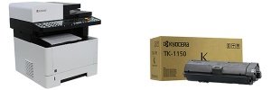 МФУ KYOCERA Ecosys M2635DN +3*ДОП TK-1150/лаз.ч-б/A4/дуплекс/автоподатчик/факс/USB+LAN [картридж TK-1150] (4 места)