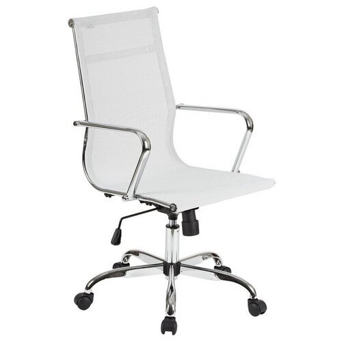 Кресло руководителя Easy Chair 706 T NET, сетка белая, хром (DCP1510R1)