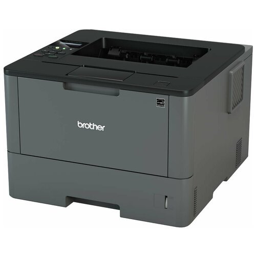 Принтер лазерный Brother HL-L5200DW, ч/б, A4, серый
